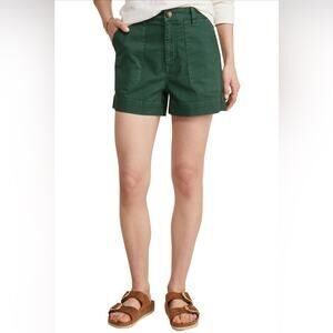 Vineyard Vines 3 1/2 Inch Green Vintage Chino Utility Shorts Women's Size 8 NWT